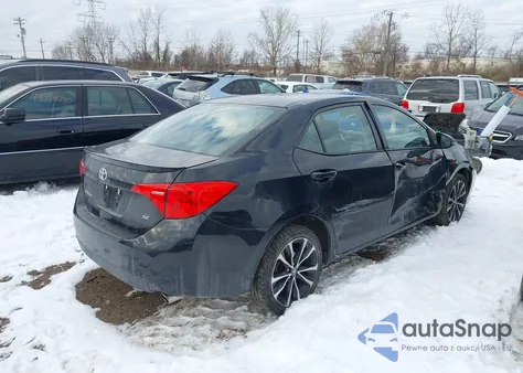 2017 Toyota Corolla Se from USA, damaged, VIN 2T1BURHE4HC831603